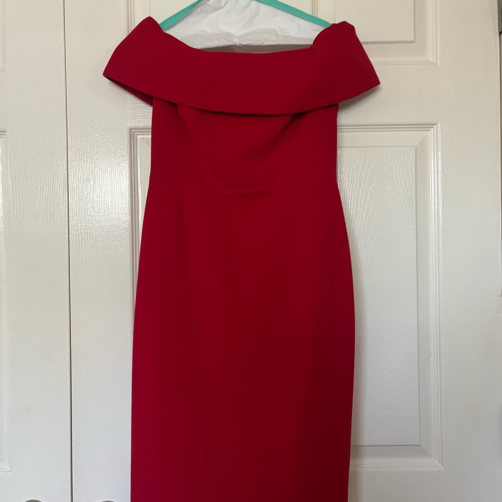 Red dress